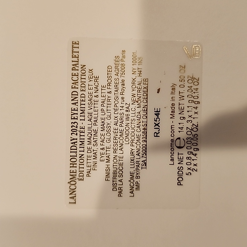 New Lancôme Eye And Face Palette Limited Edition - Picture 3 of 3